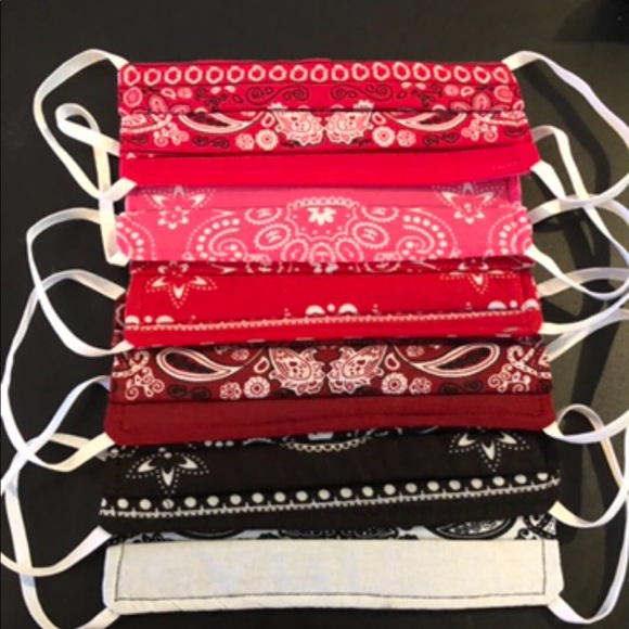 “Bandanna Bonanza” Face Mask 30+ colors available - Picture 4 of 10
